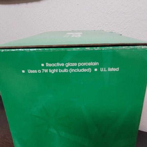 Lighted Snowman Accent Light Decor Couple JC Penny Home Collection Porcelain - Picture 13 of 14